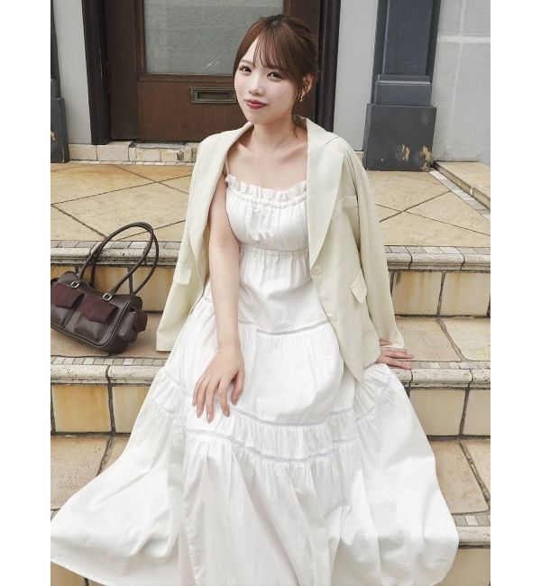 dazzlin「【セットアップ対応】バリエミディージャケット」|テーラードジャケット|