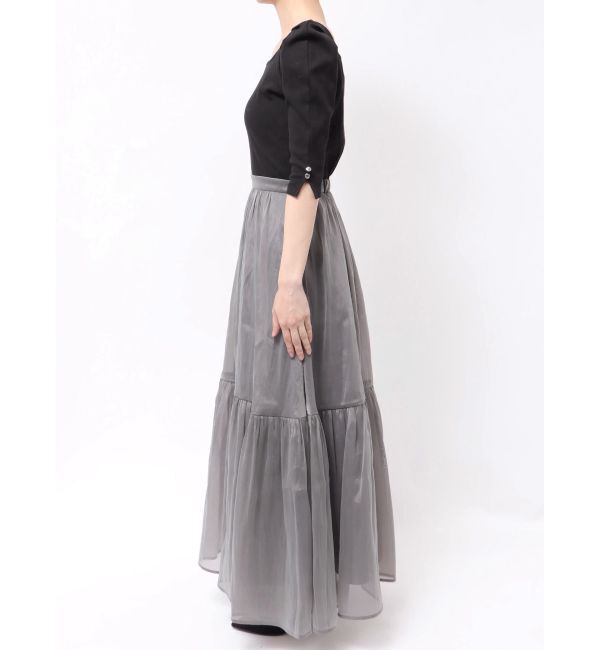 dazzlin「【藤井サチコラボ】パワショルドッキングワンピース」|ワンピース|