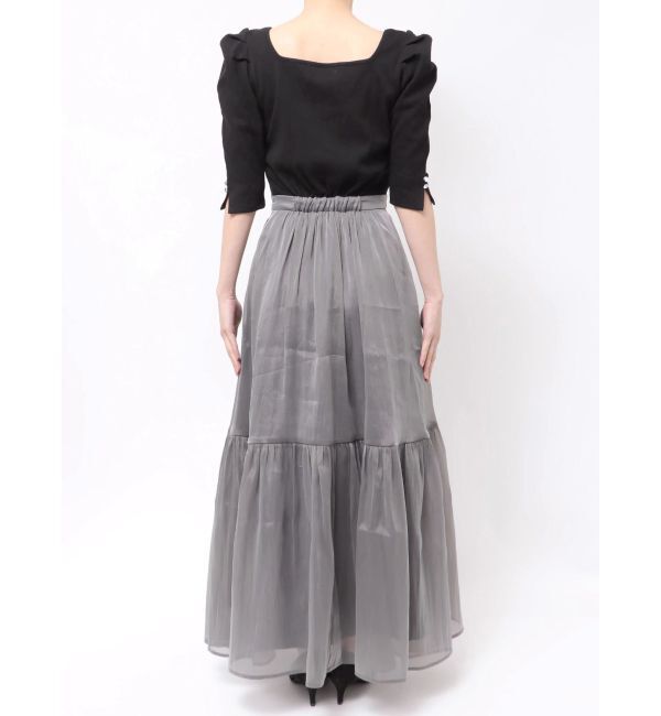 dazzlin「【藤井サチコラボ】パワショルドッキングワンピース」|ワンピース|