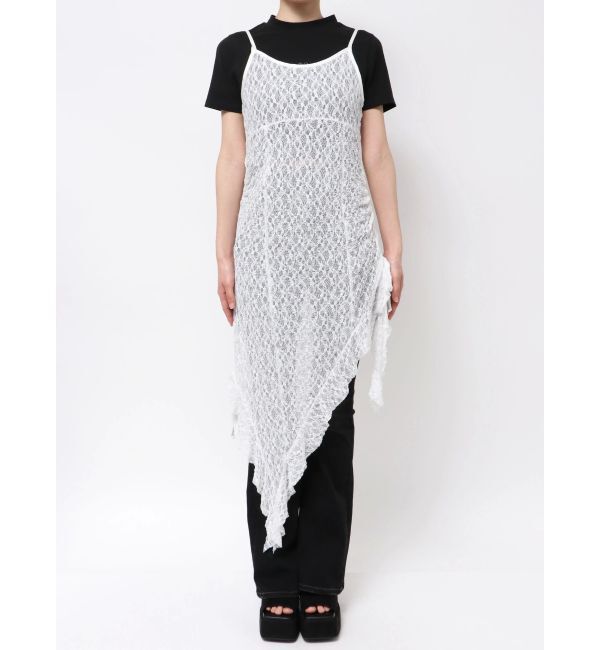 EMODA「ランダムヘムレースキャミワンピース」|ワンピース|