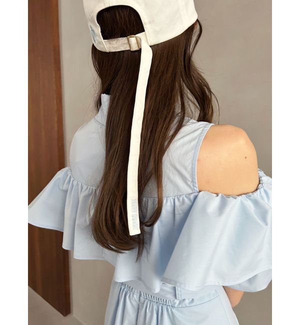 MERCURYDUO「【MARY QUANTコラボ】ラッフルシャツワンピース」|ワンピース|