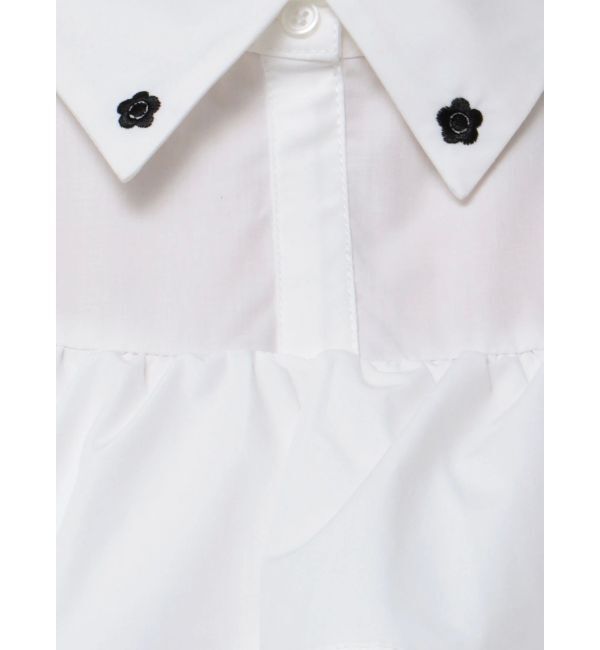 MERCURYDUO「【MARY QUANTコラボ】ラッフルシャツワンピース」|ワンピース|