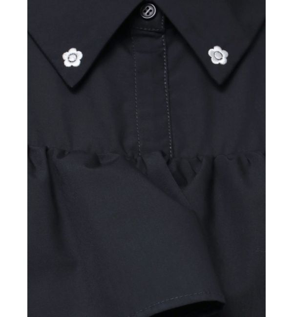 MERCURYDUO「【MARY QUANTコラボ】ラッフルシャツワンピース」|ワンピース|