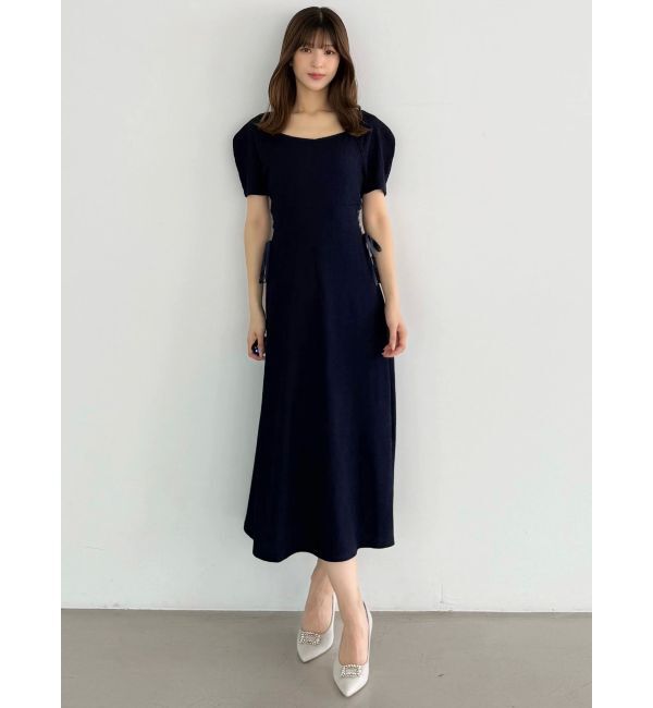 MERCURYDUO「サイドレースアップカットワンピース」|ワンピース|