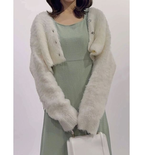 MERCURYDUO「サイドレースアップカットワンピース」|ワンピース|