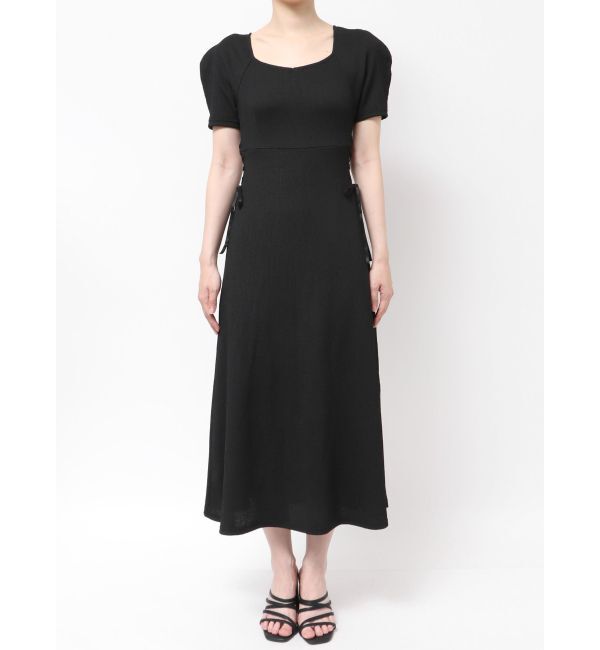 MERCURYDUO「サイドレースアップカットワンピース」|ワンピース|