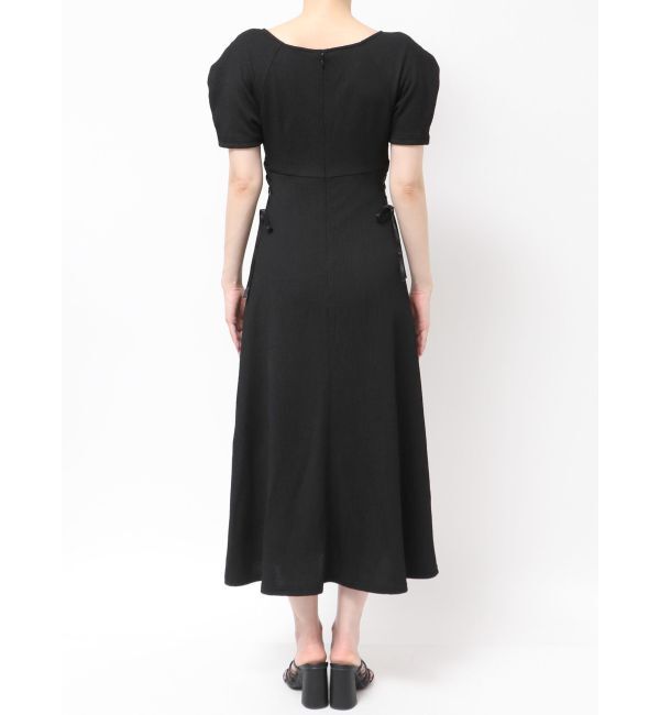 MERCURYDUO「サイドレースアップカットワンピース」|ワンピース|