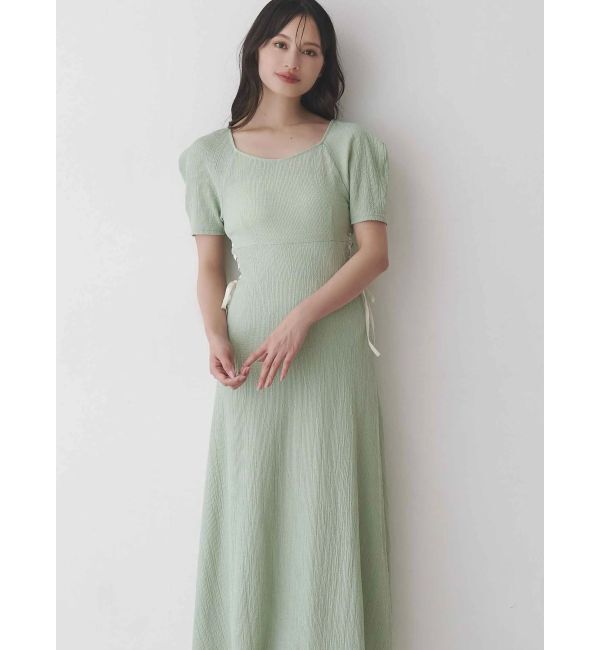 MERCURYDUO「サイドレースアップカットワンピース」|ワンピース|