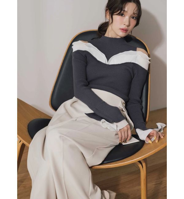 MERCURYDUO「【セットアップ着用可】サイドベルトストレートパンツ」|その他|