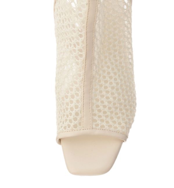 MERCURYDUO「ラメメッシュブーツ」|ショートブーツ|