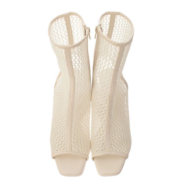 MERCURYDUO「ラメメッシュブーツ」|ショートブーツ|