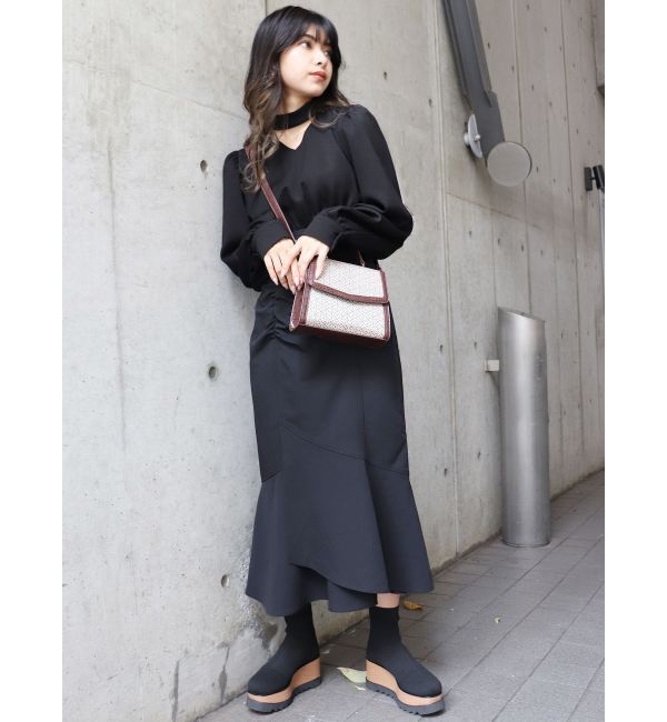 MURUA「ウェッジソックブーツ」|ショートブーツ|