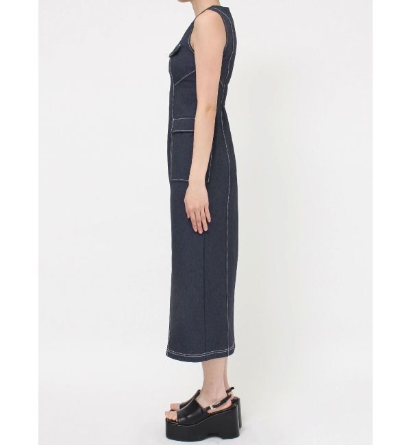 MURUA「フロントジップナローワンピース」|ワンピース|