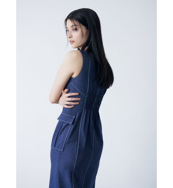 MURUA「フロントジップナローワンピース」|ワンピース|