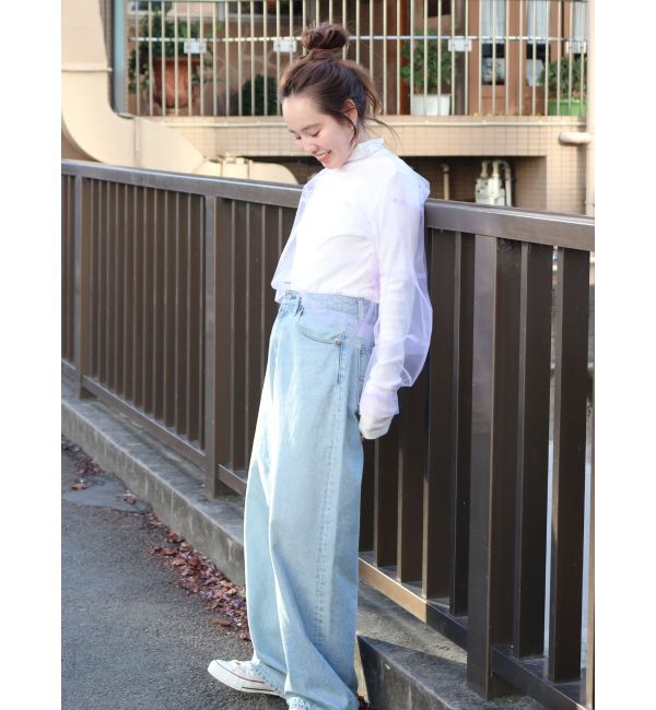 Ungrid「チュールシアールーズトップス」|シャツ・ブラウス|