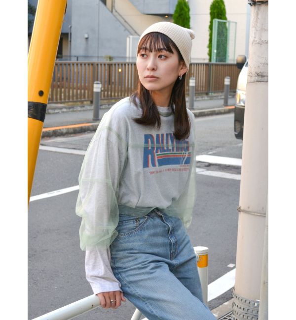 Ungrid「チュールシアールーズトップス」|シャツ・ブラウス|