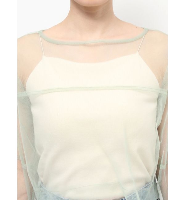 Ungrid「チュールシアールーズトップス」|シャツ・ブラウス|