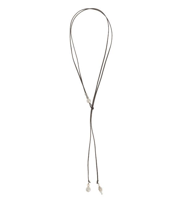 Ungrid「シェルモチーフデザインネックレス」|ネックレス|