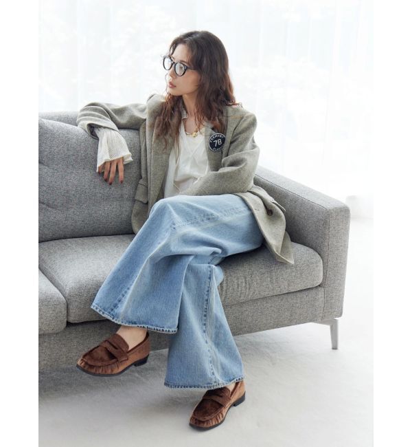 Ungrid「メッシュコンビショートブラウス」|シャツ・ブラウス|