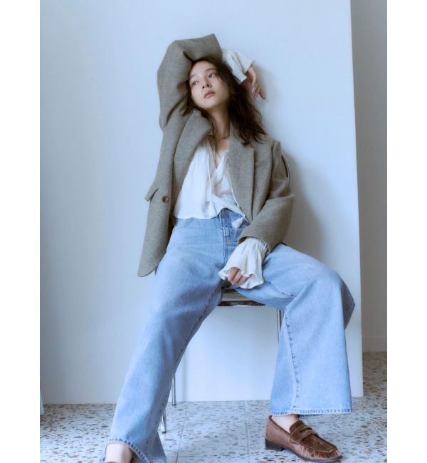 Ungrid「メッシュコンビショートブラウス」|シャツ・ブラウス|