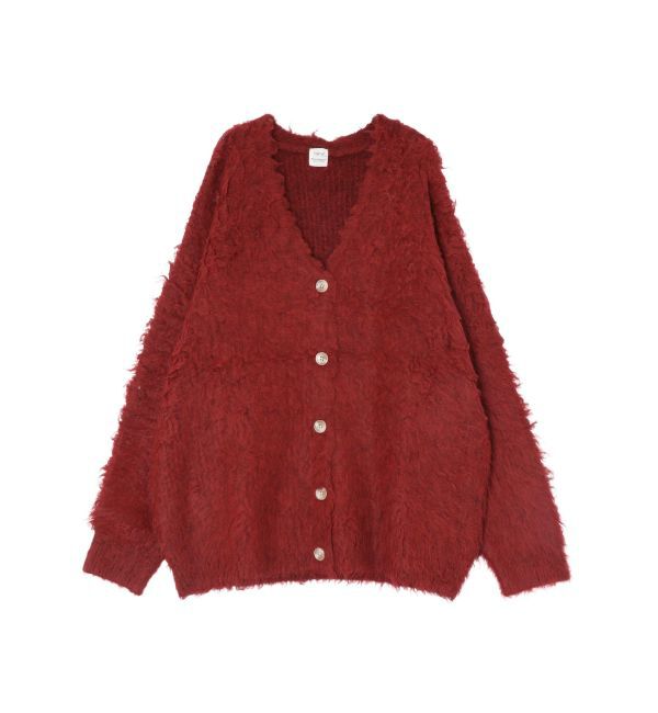 Ungrid「【WEB限定】カラールーズニットカーデ」|カーディガン|
