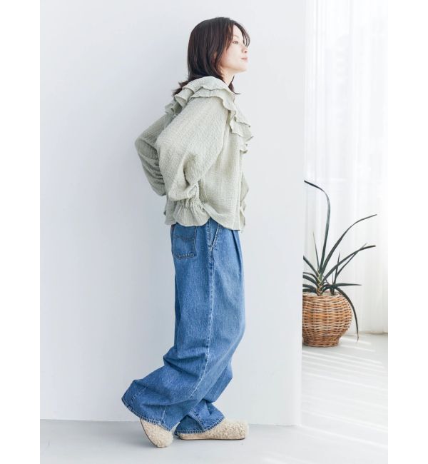 Ungrid「フリルデザインブラウス」|シャツ・ブラウス|