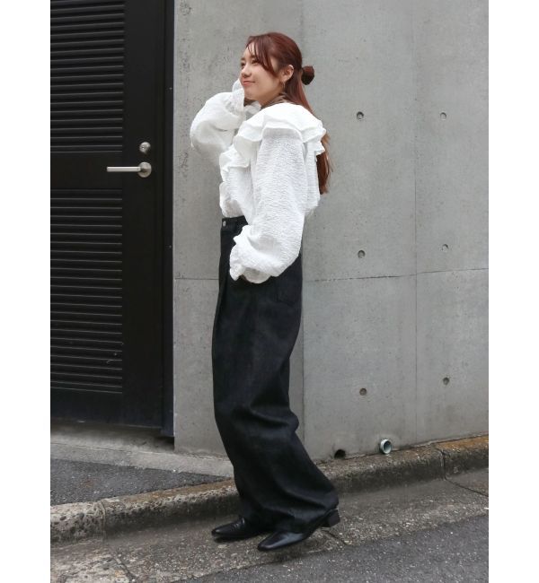 Ungrid「フリルデザインブラウス」|シャツ・ブラウス|