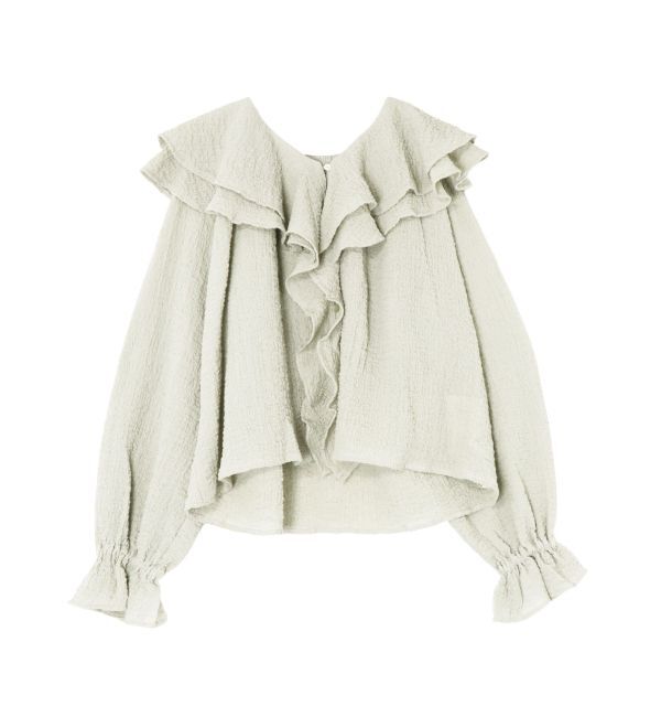 Ungrid「フリルデザインブラウス」|シャツ・ブラウス|