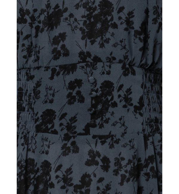 LAGUNAMOON「カウルネックフラワーワンピース」|ワンピース|