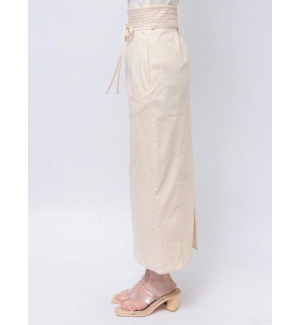 LAGUNAMOON「ステッチベルトタイトスカート」|タイト|