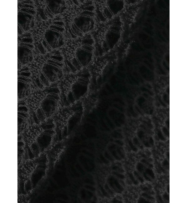 LAGUNAMOON「オープンワークパターンニットワンピース」|ワンピース|