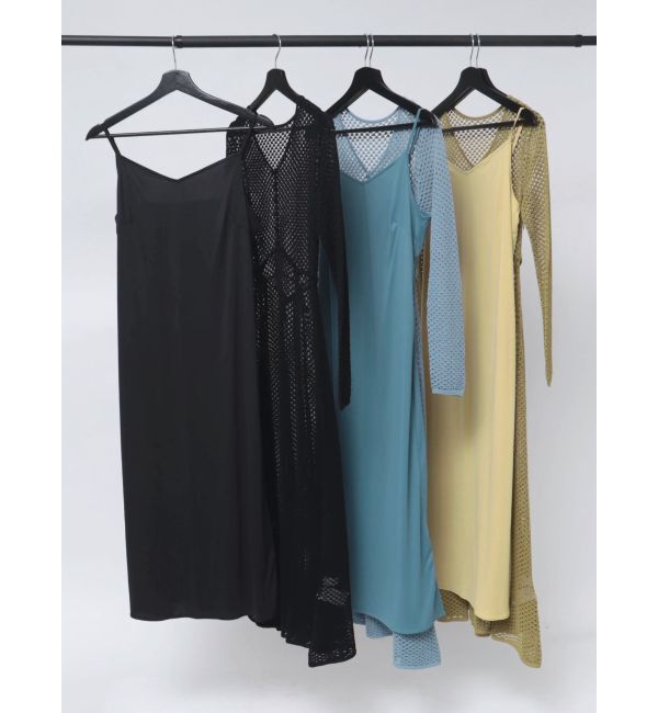 LAGUNAMOON「オープンワークパターンニットワンピース」|ワンピース|