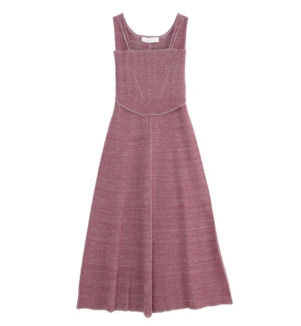 LAGUNAMOON「ニットビスチェセットワンピース」|ワンピース|