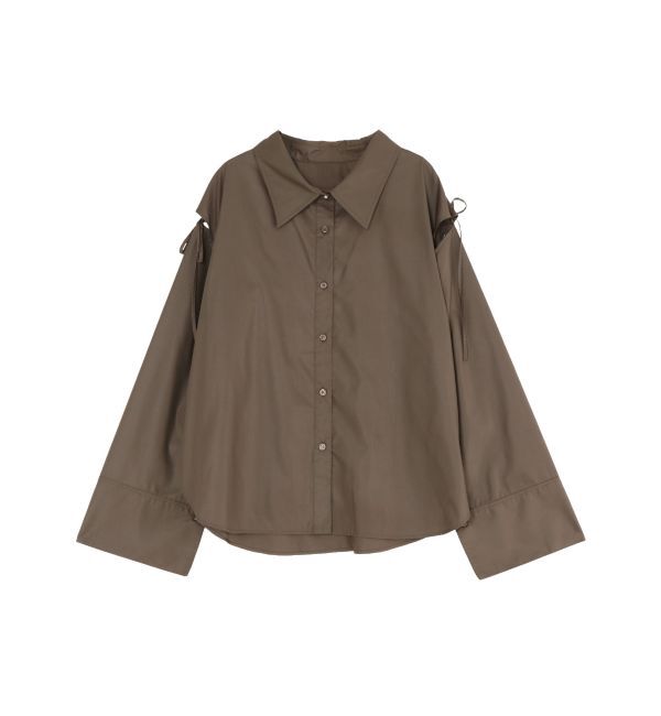 LAGUNAMOON「ショルダースリットシャツ」|シャツ・ブラウス|