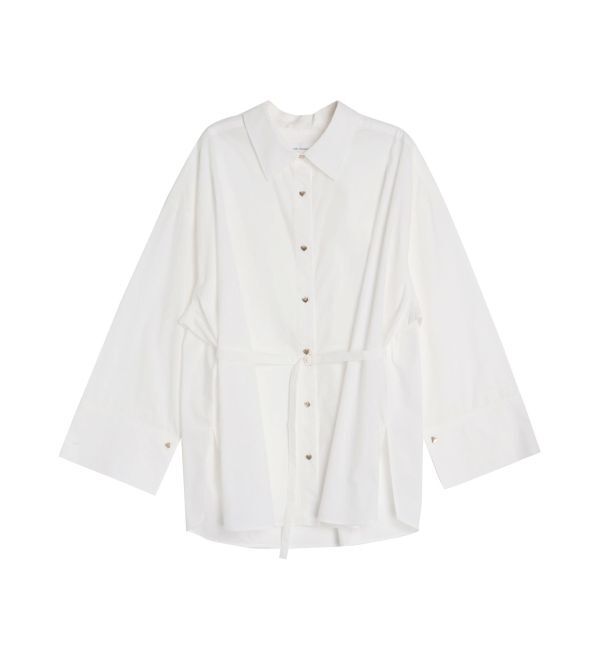LAGUNAMOON「ワイドスリーブハートボタンシャツ」|シャツ・ブラウス|