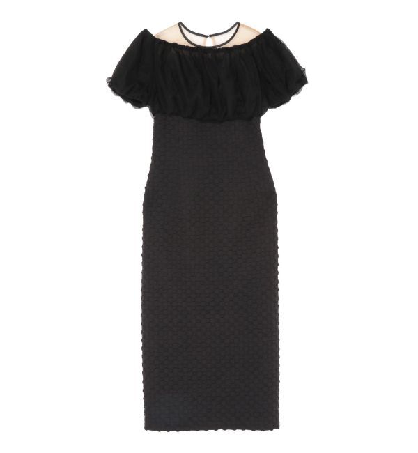 LAGUNAMOON「LADYシアーボレロレイヤードワンピース」|ドレス|