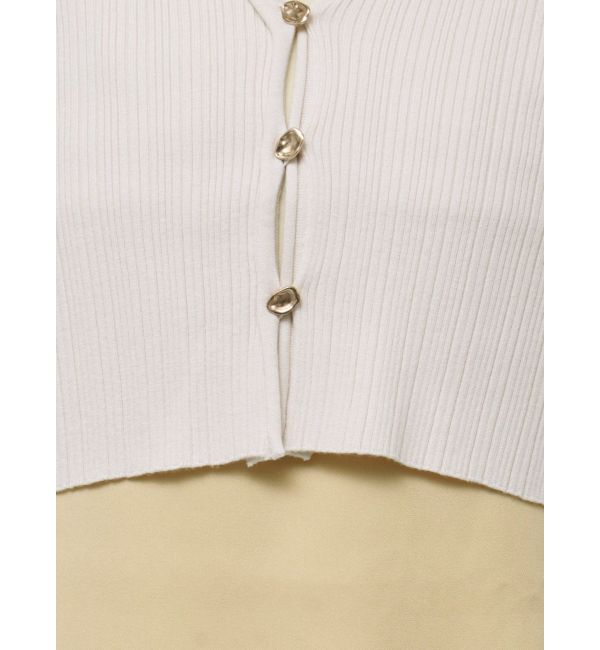 LAGUNAMOON「シアーデザインカーデセットキャミワンピース」|ワンピース|