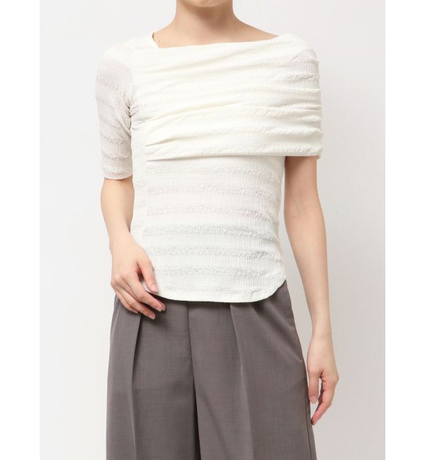 LAGUNAMOON「アシンメトリーカットトップス」|Tシャツ・カットソー|