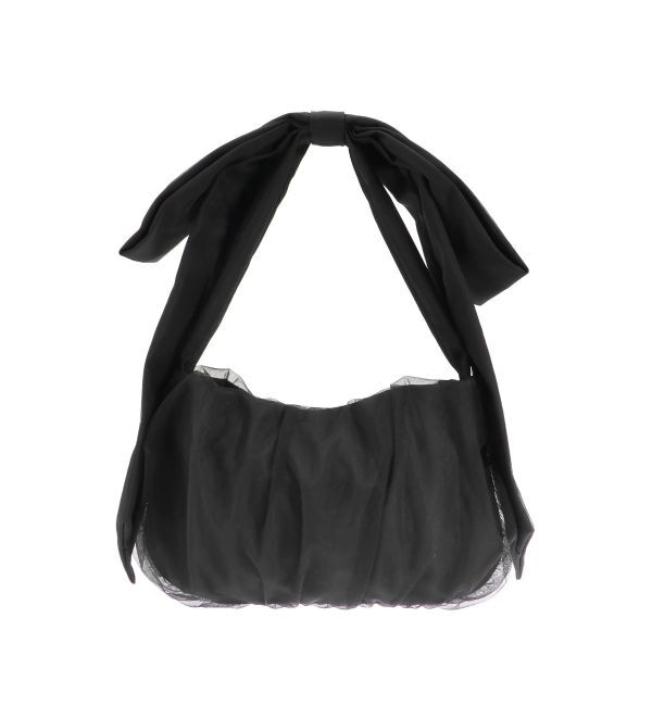 LAGUNAMOON「メッシュリボンバッグ」|ハンドバッグ|