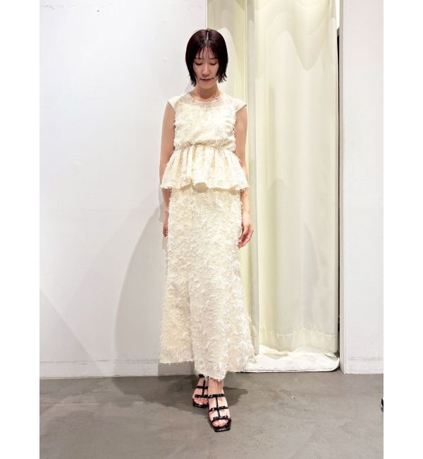 LAGUNAMOON「カットジャガードキャミソール」|キャミソール|