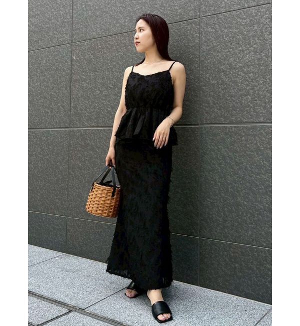 LAGUNAMOON「カットジャガードキャミソール」|キャミソール|