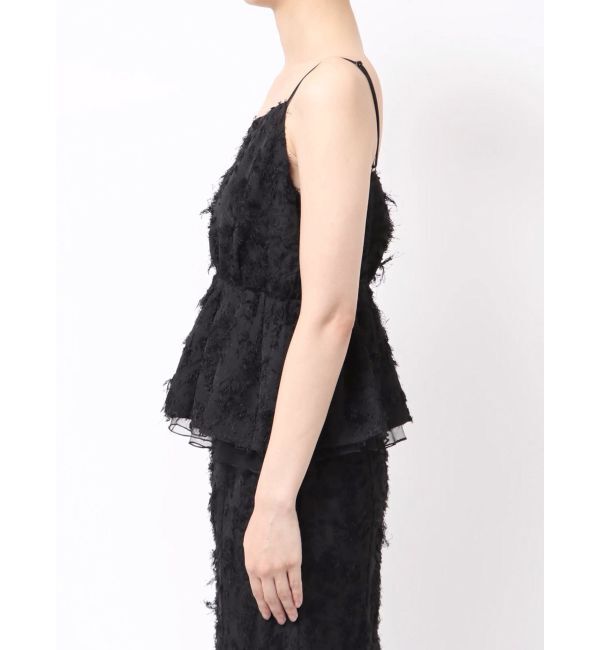 LAGUNAMOON「カットジャガードキャミソール」|キャミソール|