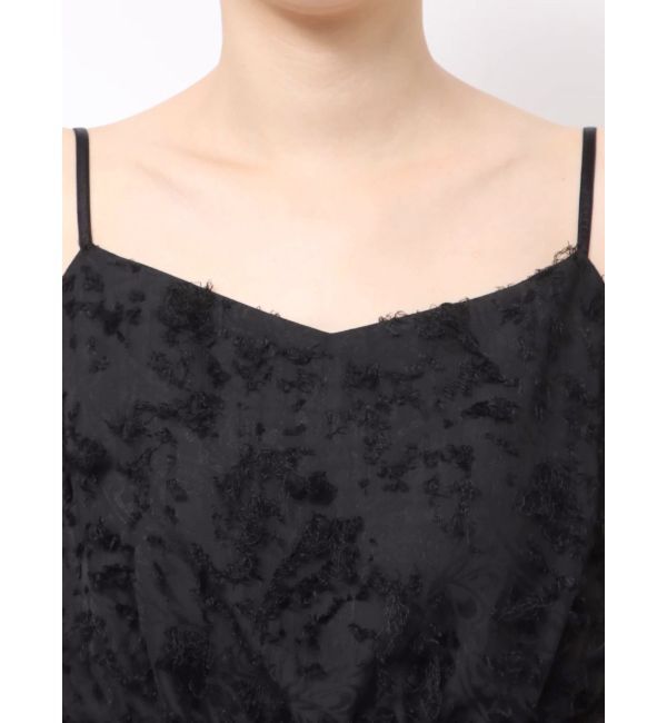 LAGUNAMOON「カットジャガードキャミソール」|キャミソール|