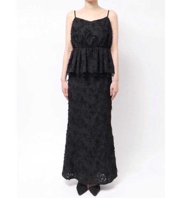 LAGUNAMOON「カットジャガードキャミソール」|キャミソール|