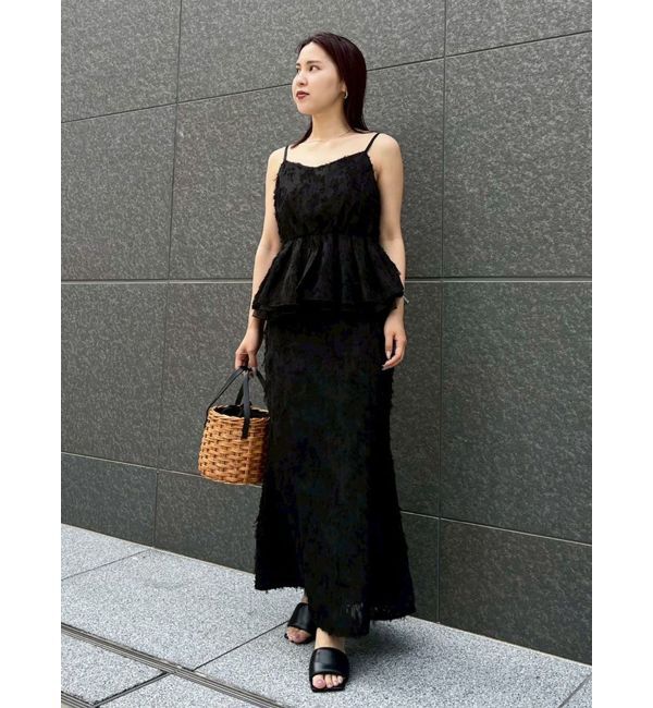 LAGUNAMOON「カットジャガードキャミソール」|キャミソール|