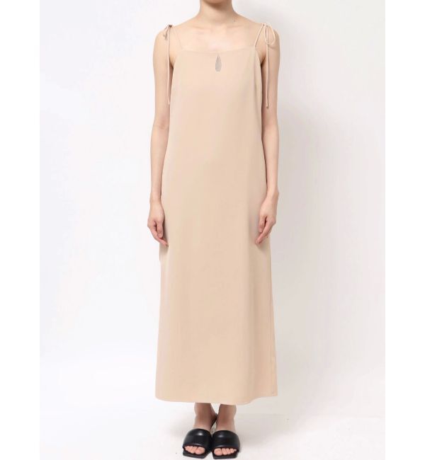 LAGUNAMOON「ドロップディティールサテンキャミワンピース」|ワンピース|
