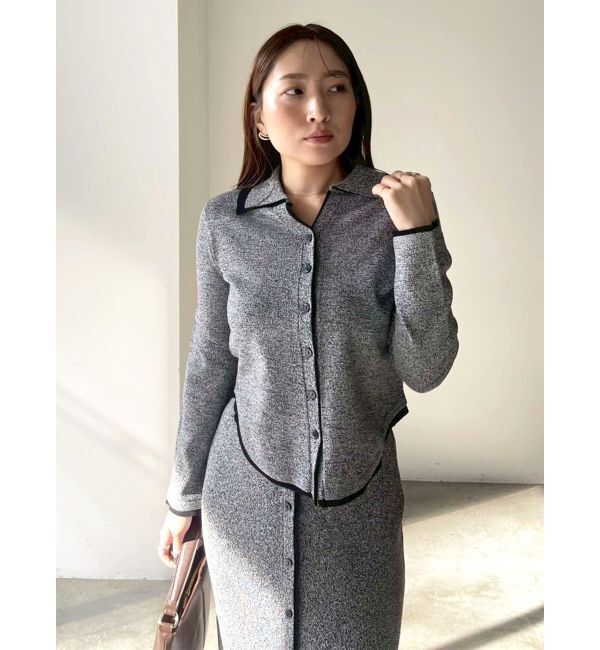 LAGUNAMOON「レイヤードデザインニットセットアップ」|ワンピース|