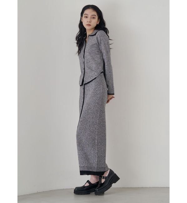 LAGUNAMOON「レイヤードデザインニットセットアップ」|ワンピース|