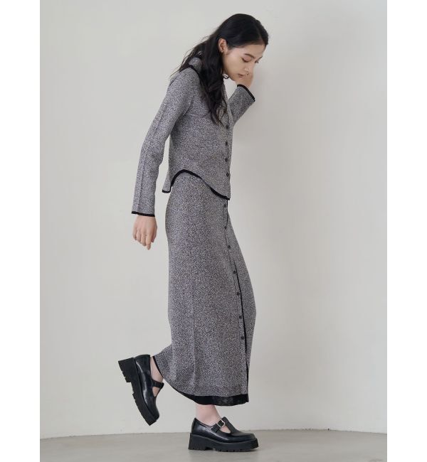 LAGUNAMOON「レイヤードデザインニットセットアップ」|ワンピース|