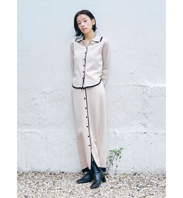 LAGUNAMOON「レイヤードデザインニットセットアップ」|ワンピース|